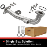 1988-1995 Honda Civic Direct-Fit Front Pipe Kit 107-0119 stainless steel