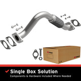 2000-2004 Ford Focus Direct-Fit Front Pipe Kit 107-0042 stainless steel