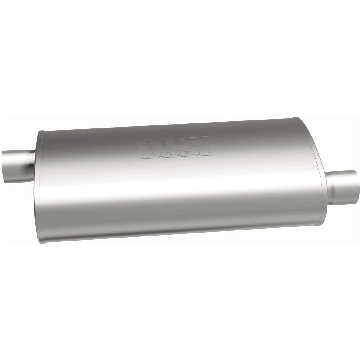 Exhaust Muffler for 5 X 8in. Oval Straight-Through Performance Exhaust Muffler MagnaFlow 14260