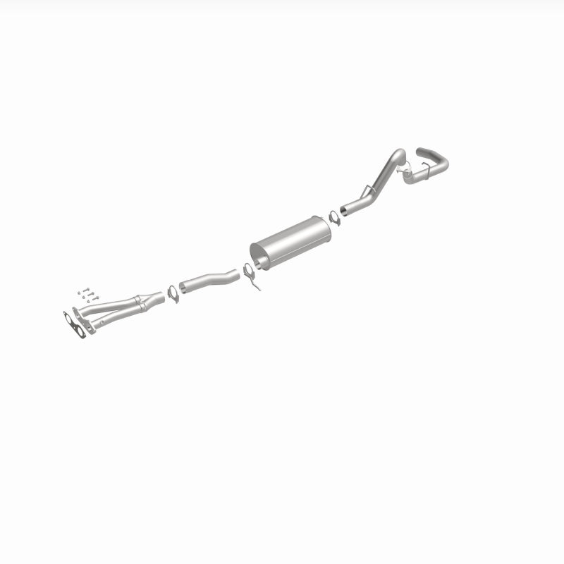 Fits 1996-1999 Chevy C1500 Suburban Direct-Fit Replacement Exhaust 106-0473 steel