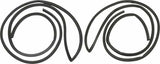 1967-1972 Chevrolet Trucks; Door Weatherstrip Set-Pair-67