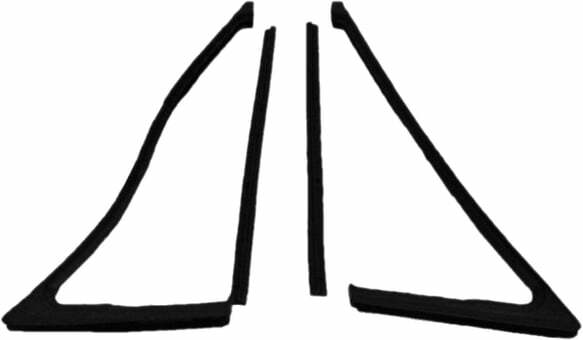 1967-1972 Chevrolet Trucks; Vent Window Weatherstrip Set-Pair-67