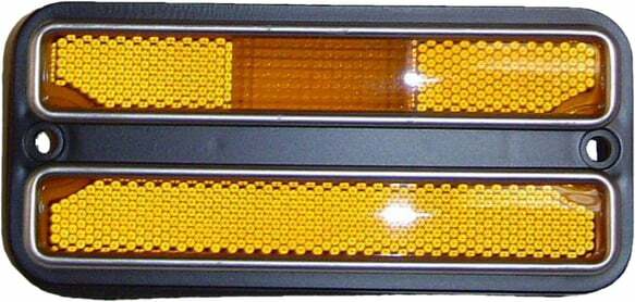 68-72 Trucks Front Side Marker Light-Deluxe-Amber-Each B3003-68