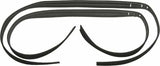 1967-1972 Chevrolet Trucks; Door Glass Window Run Channel Set-67