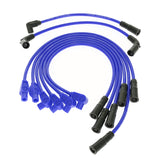 Spark Plug Wire Set Universal 8mm Silicone Spiro Pro 350 ohm/ft Blue 74635