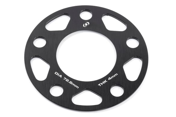 Spacers; 5x120 for 72.6mm CB for 4mm Thick D210-2034