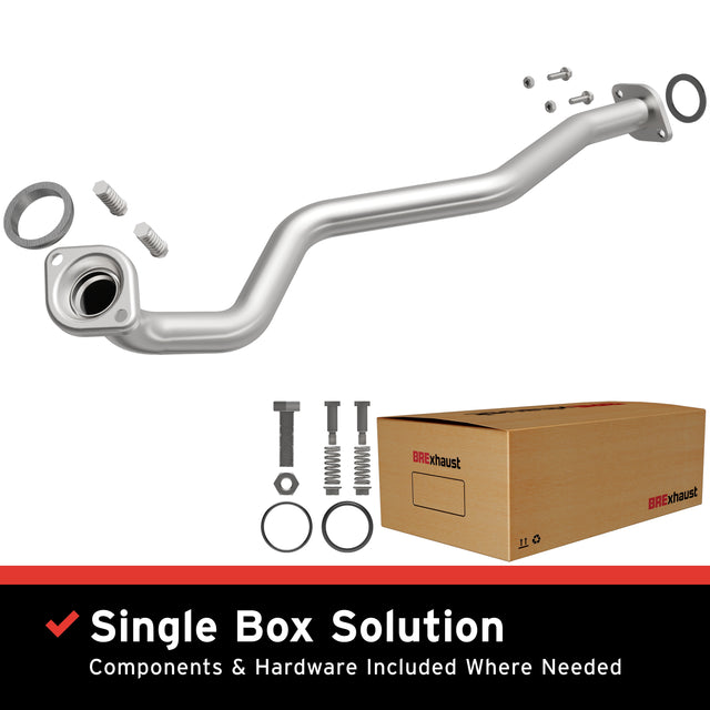2004-2007 Toyota Highlander Direct-Fit Front Pipe Kit 107-0105 stainless steel