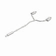 Fits 2016-2019 Ford Explorer 3.5L Direct-Fit Replacement Exhaust System stainless steel