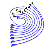 Spark Plug Wire Set Universal 8mm Silicone Spiro Pro 350 ohm/ft Blue 76632