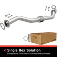1999-2003 Lexus RX300 Direct-Fit Front Pipe Kit 107-0053 steel