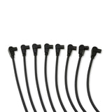 Spark Plug Wire Set Universal 8mm Silicone Spiro Pro 350 ohm/ft Black 74071