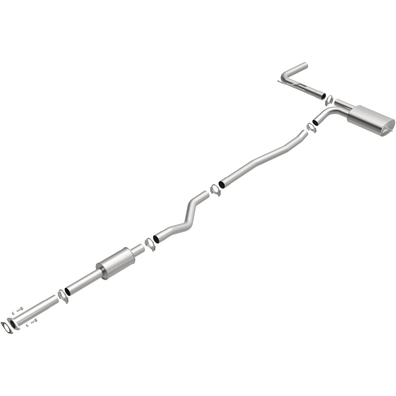 Fits 2013-2017 Ford Fusion 2.5L Direct-Fit Replacement Exhaust System 106-0783 aluminized steel
