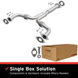 2003-2007 INFINITI G35 Direct-Fit Front Pipe Kit 107-0057 stainless steel