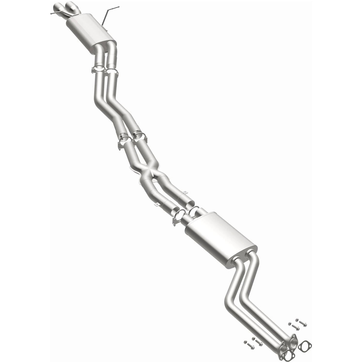 2001-2006 BMW 330Ci Direct-Fit Replacement Exhaust System 106-0909 aluminized steel
