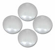 t Baby Moon Hub Caps for O/E Style Wheels, 10-1/8 Inch Diameter - 4580 Mr. Gasket
