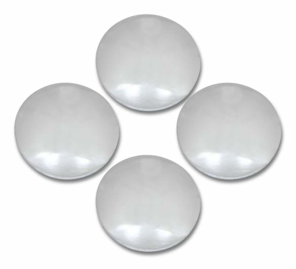 t Baby Moon Hub Caps for O/E Style Wheels, 10-1/8 Inch Diameter - 4580 Mr. Gasket