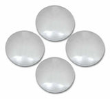 t Baby Moon Hub Caps for O/E Style Wheels, 10-1/8 Inch Diameter - 4580 Mr. Gasket