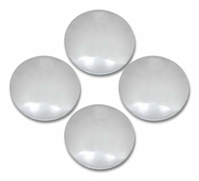 t Baby Moon Hub Caps for O/E Style Wheels, 10-1/8 Inch Diameter - 4580 Mr. Gasket