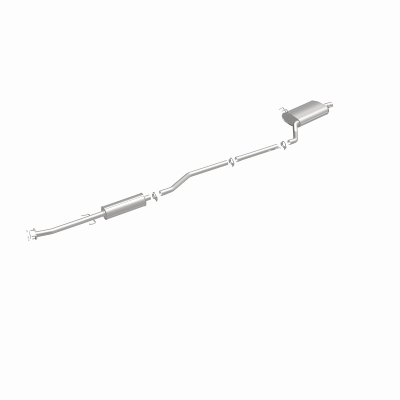 Fits 2008-2012 Honda Accord 2.4L Direct-Fit Replacement Exhaust System 106-0362 aluminized steel