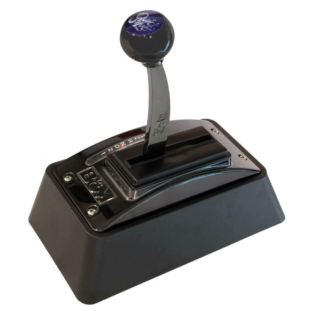 t B&M 81683 Quicksilver Ratchet Shifter Fits Ford/GM/Mopar 3 & 4-Speed Automatic B&M