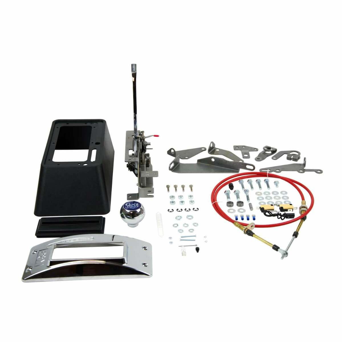t B&M Automatic Ratchet Shifter - QuickSilver - 80683 B&M