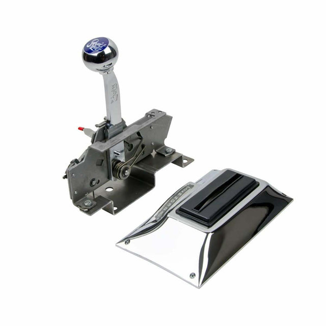 t B&M Automatic Ratchet Shifter - QuickSilver Console - 81025 B&M
