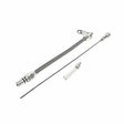 Billet Aluminum/Stainless Steel Braided Dipstick - GM billet aluminum stainless steel