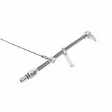 Billet Aluminum/Stainless Steel Braided Dipstick - GM billet aluminum stainless steel