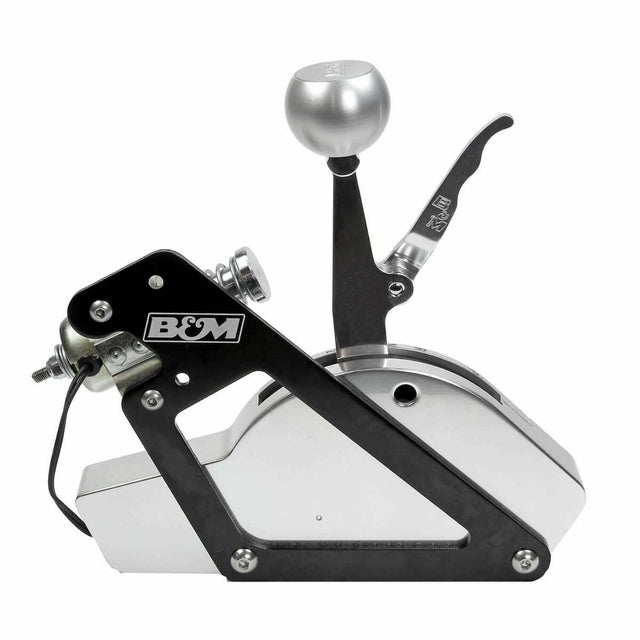 B&M Electric Shifter Solenoid aluminum stainless steel