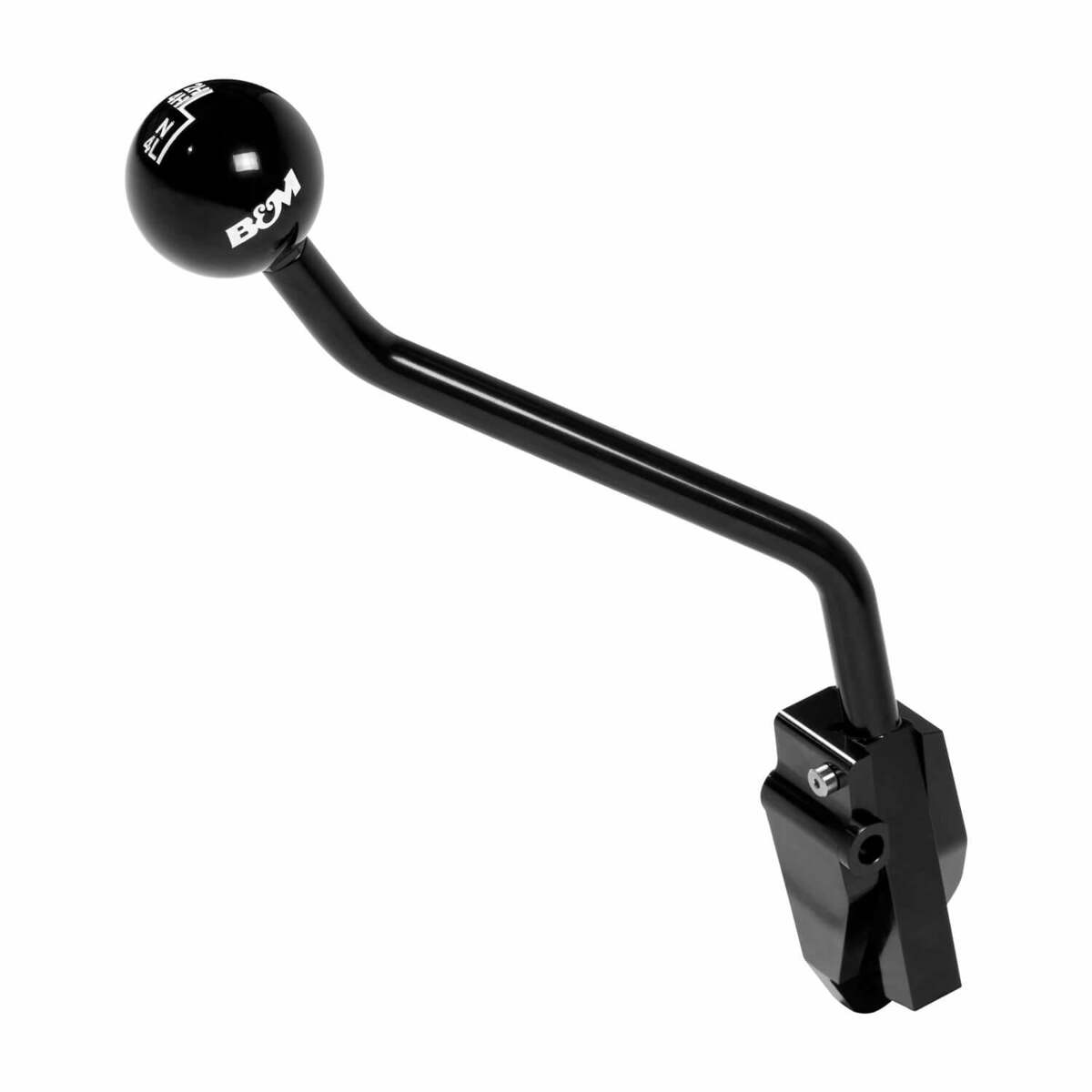 Extended Transfer Case Handle billet aluminum black