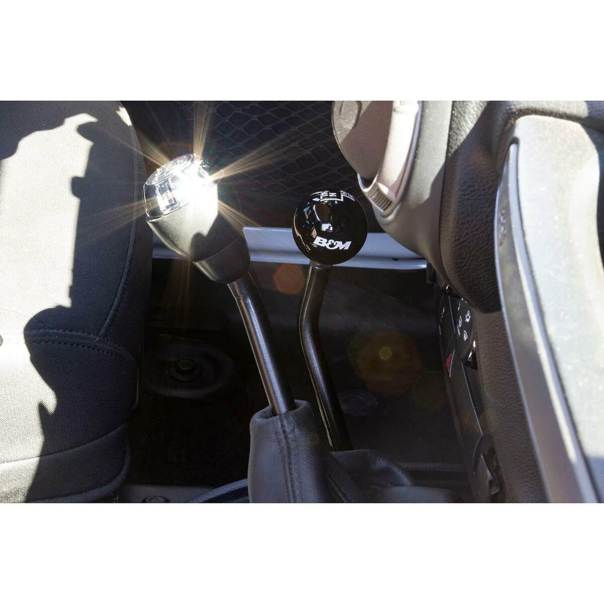 Extended Transfer Case Handle billet aluminum black