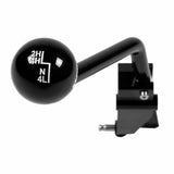 Extended Transfer Case Handle billet aluminum black