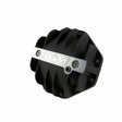 Hi-Tek Aluminum Differential Cover for Chrysler 9.25-inch - Black aluminum black anodized