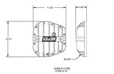 t B&M Hi-Tek Aluminum Differential Cover for Ford 9.75-inch - 40298 B&M