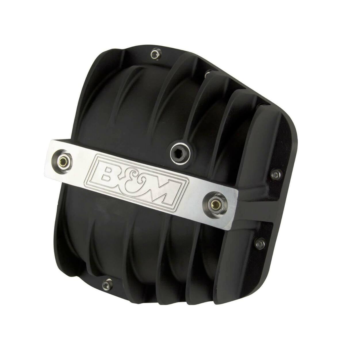 Hi-Tek Aluminum Differential Cover for Ford 9.75-inch - Black aluminum black anodized