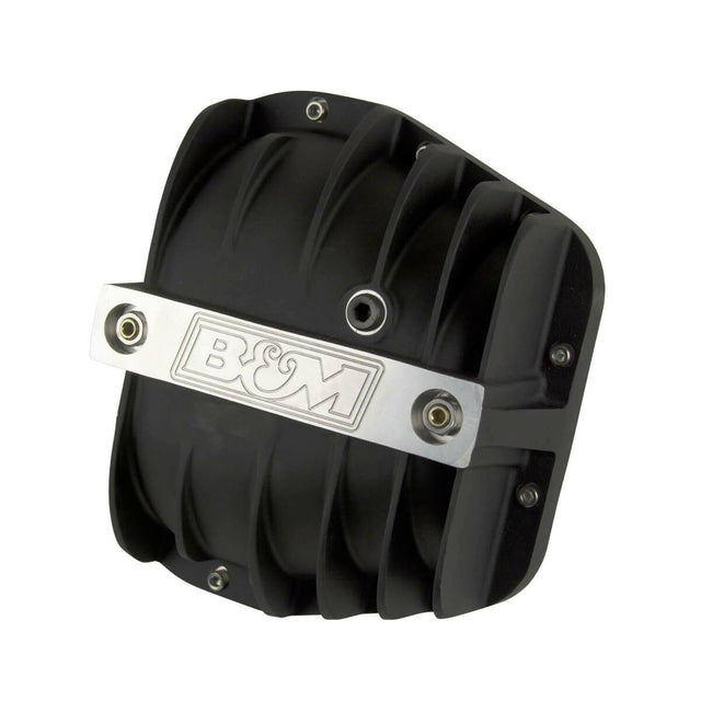 Hi-Tek Aluminum Differential Cover for Ford 9.75-inch - Black aluminum black anodized