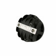 Hi-Tek Aluminum DifferentialCover for GM 8.875inch 12-bolt Truck-Black aluminum black anodized