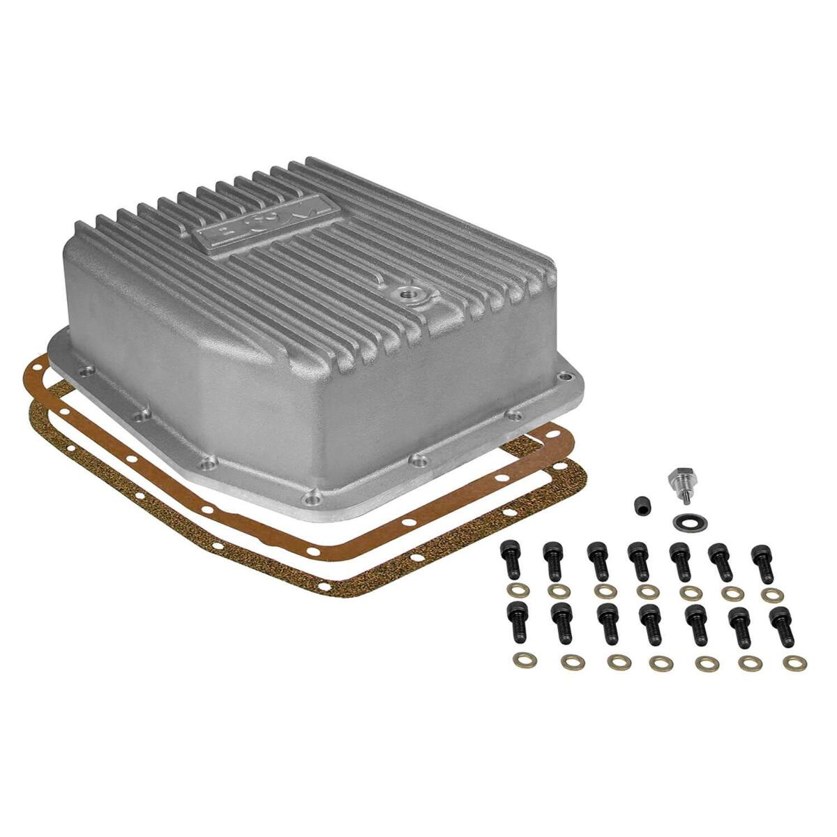 t B&M Hi-Tek Deep Trans Pan for AOD/E & 4R70W Transmissions - 40291 B&M
