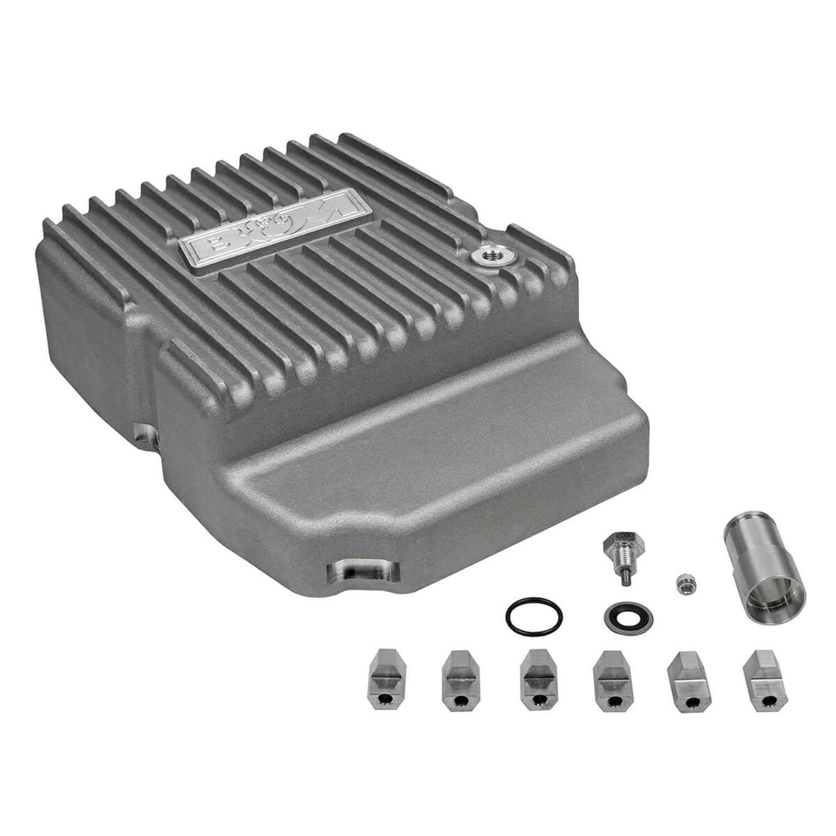 t B&M Hi-Tek Deep Trans Pan for Chrysler, Dodge & Jeep NAG-1 Transmissions - 10300 B&M