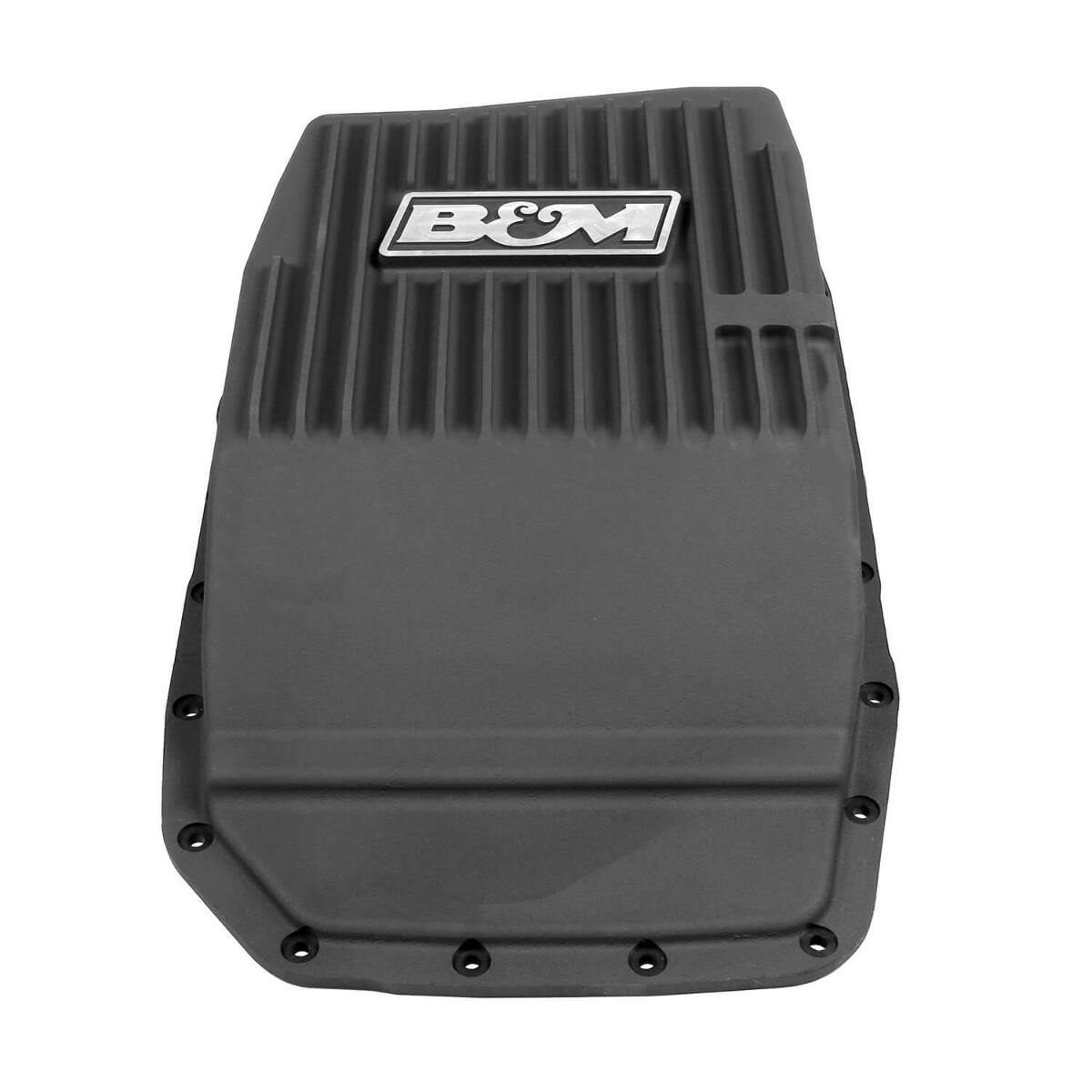 t B&M Hi-Tek Deep Trans Pan for Ford 6R80/6R100 Transmissions - 70394 B&M