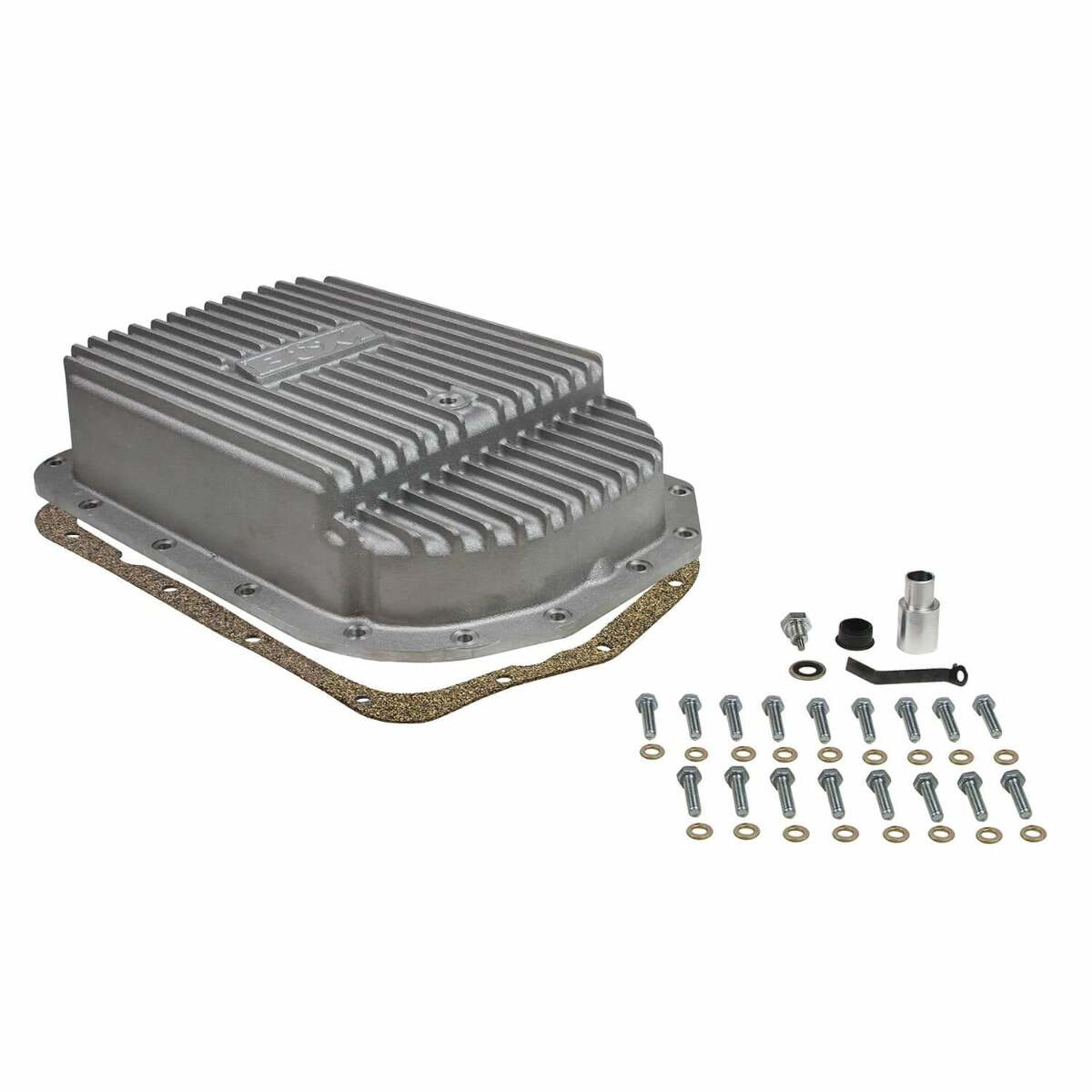 t B&M Hi-Tek Deep Trans Pan for GM 4L80E Transmissions - 70295 B&M