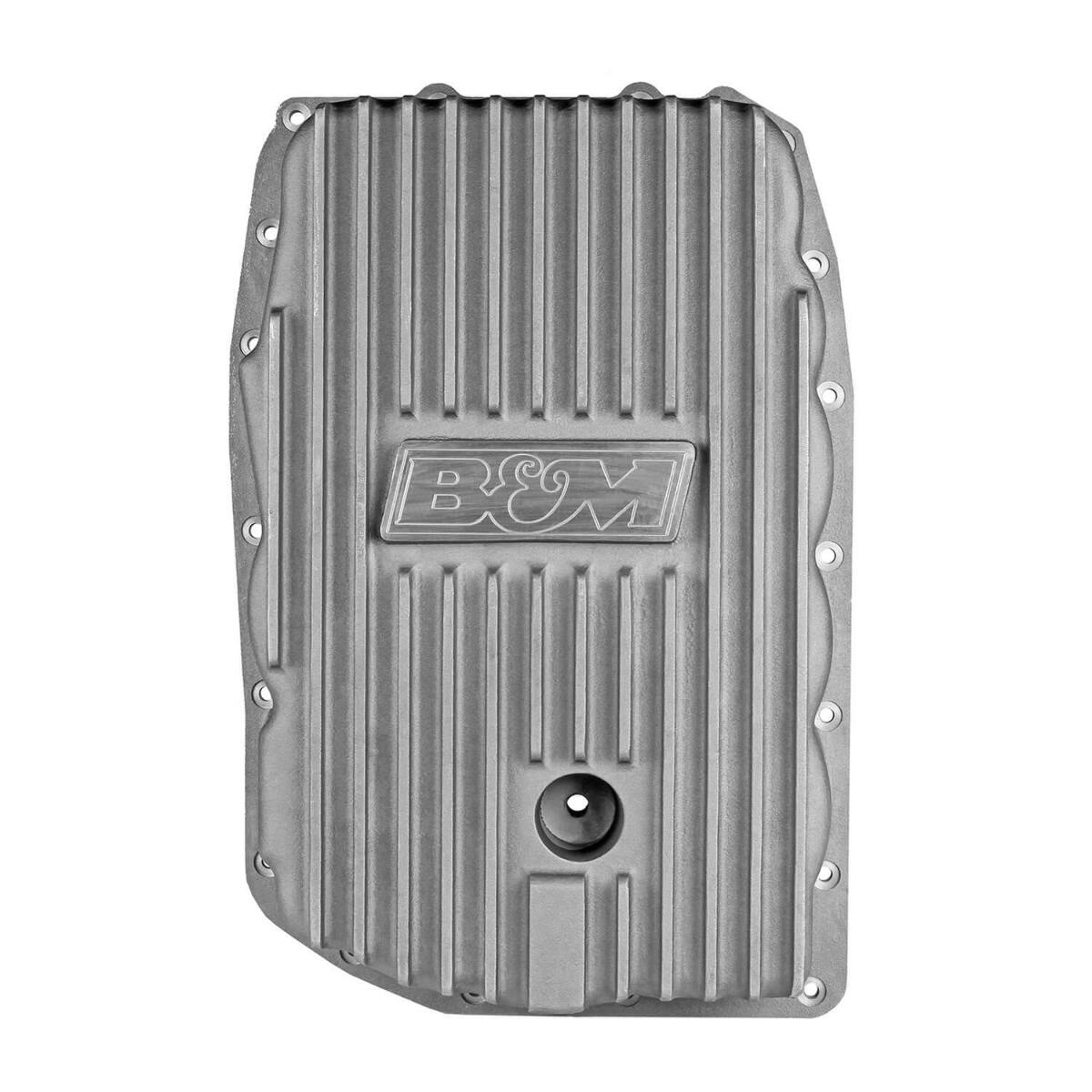 t B&M Hi-Tek Deep Trans Pan for GM 6L80E (Camaro) Transmission - 70391 B&M
