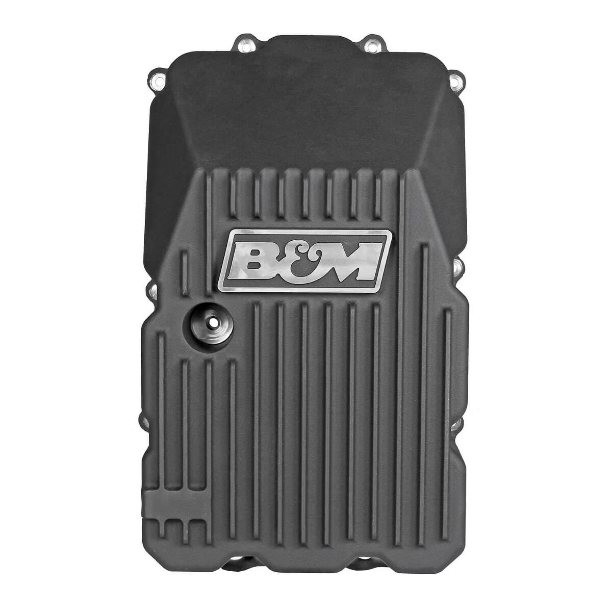 Hi-Tek Deep Trans Pan for Toyota AB60 Transmission aluminum black anodized