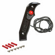 t B&M Magnum Grip Side Plate with 12V Button - 81078 B&M