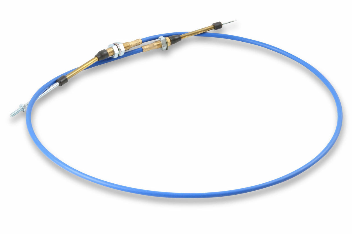 t B&M Performance Shifter Cable - 5-Foot Length - Blue - 80735 B&M