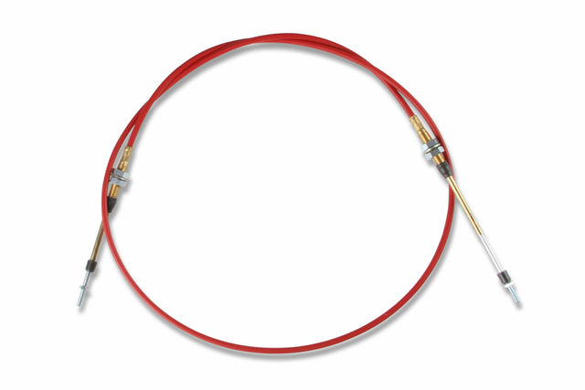 t B&M Performance Shifter Cable - 6-Foot Length Double Threaded Ends - Red - 80506 B&M