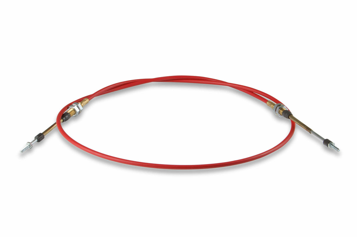 t B&M Performance Shifter Cable - 6-Foot Length Double Threaded Ends - Red - 80506 B&M