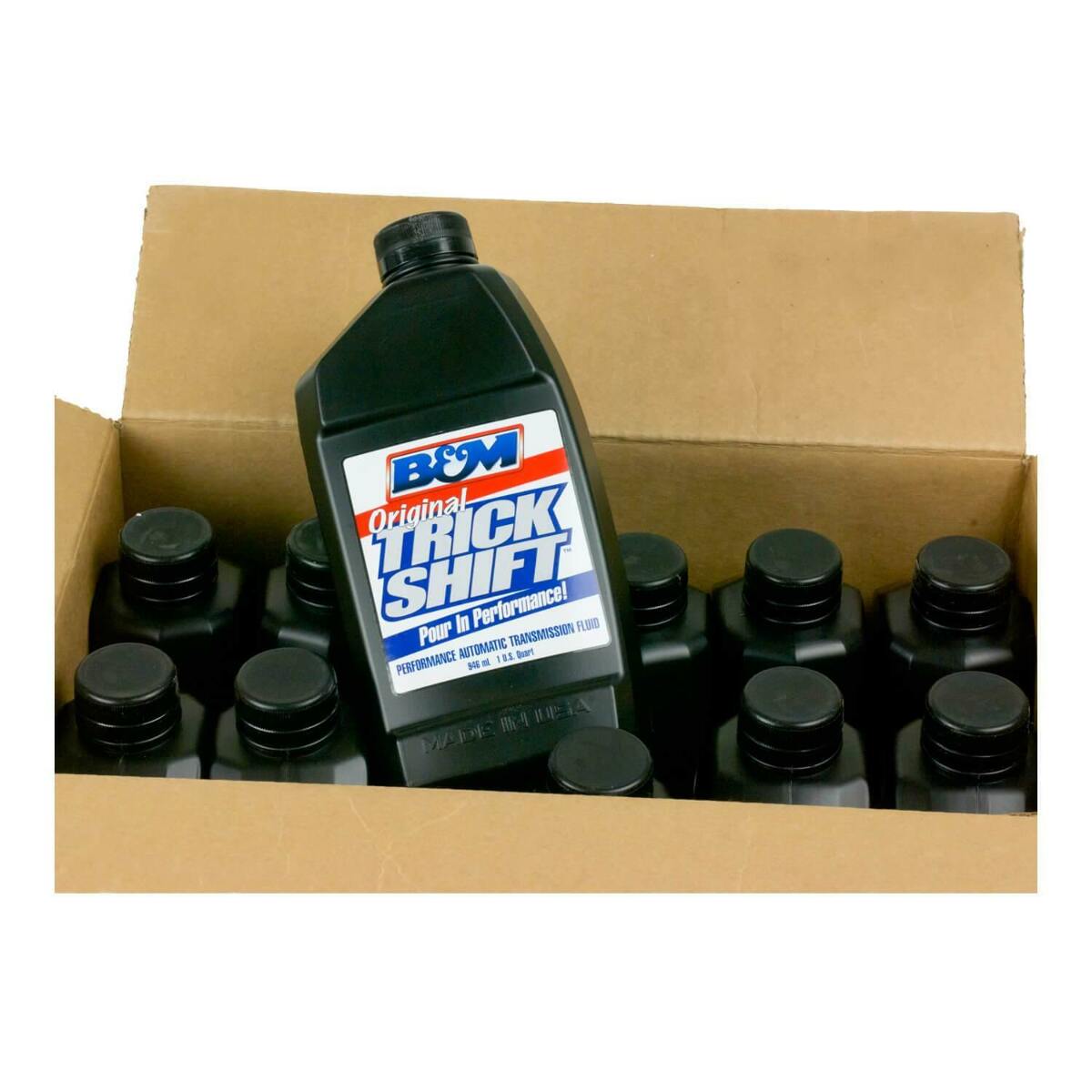 t B&M Trick Shift Automatic Transmission Fluid - 1 Quart Bottle - 80259 B&M