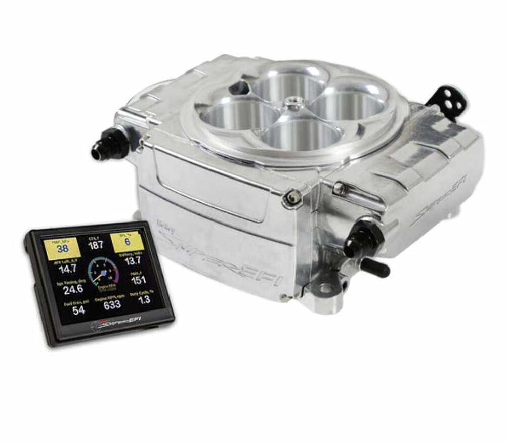 Holley Sniper EFI Throttle Body for Ford stainless steel