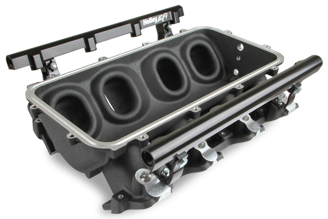 Holley EFI Base Manifold and Rail Kit for Lo-Ram 300-620BK - 300-600BK black